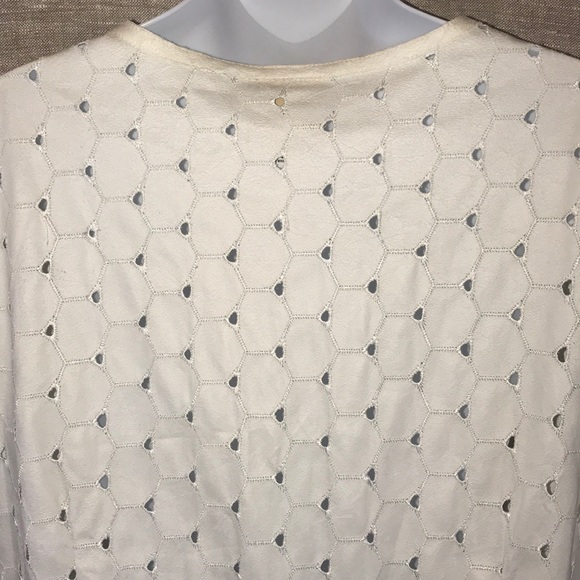 🌟 Ruby Rd. White Eyelet Jacket - Picture 6 of 9